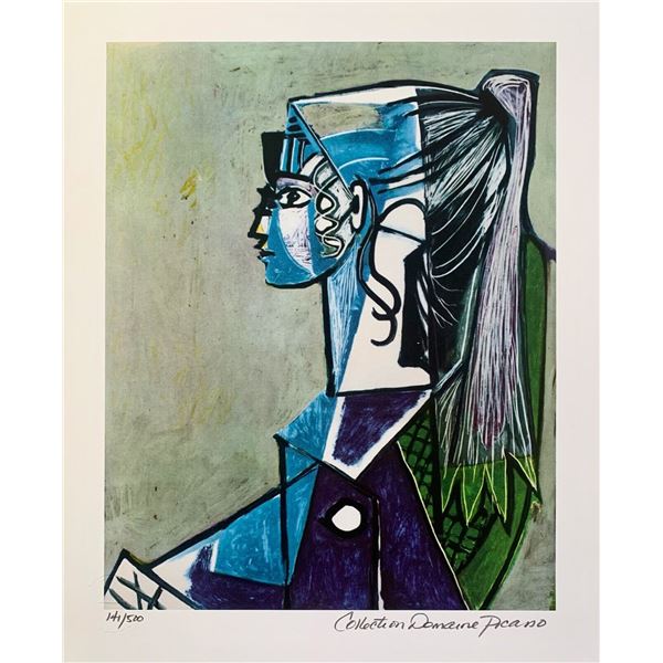 Pablo Picasso PORTRAIT OF SYLVETTE Estate Signed Limited Edition Giclee