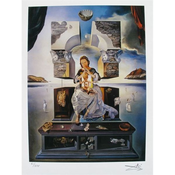 Salvador Dali MADONNA OF PORT LLIGAT Facsimile Signed & Numbered Giclee