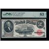 Image 1 : 1917 $2 Legal Tender Note PMG 63EPQ