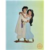 Image 1 : Disney Princess JASMINE & ALADDIN Limited Edition Sericel
