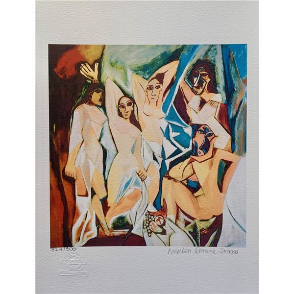 Pablo Picasso WOMEN OF AVIGNON Estate Signed Limited Edition Giclee