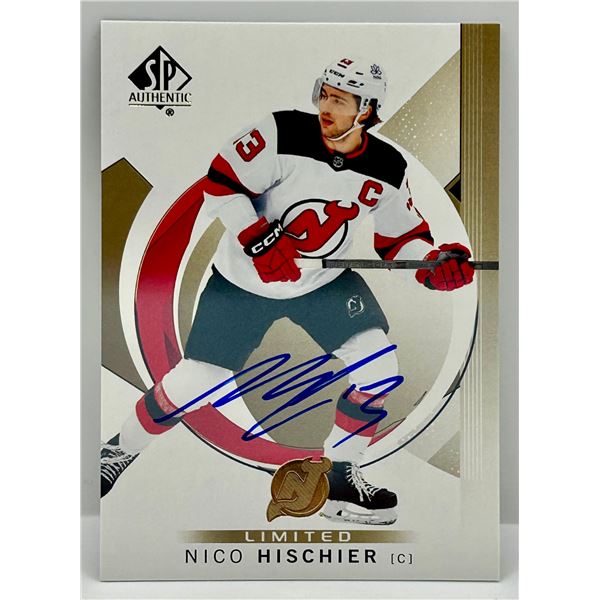 2024-25 UD SP Authentic - Nico Hischier