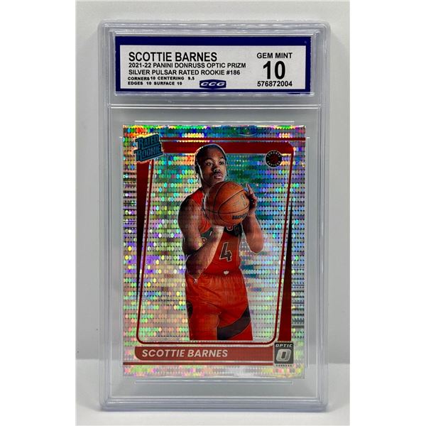 2021-22 Panini Donruss - Scottie Barnes Rated Rookie Slab