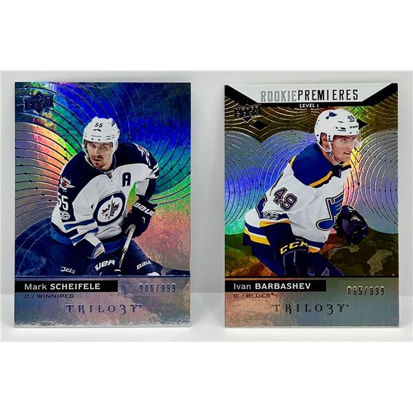 Mark Scheifele / Ivan Barbashev #'d card lot