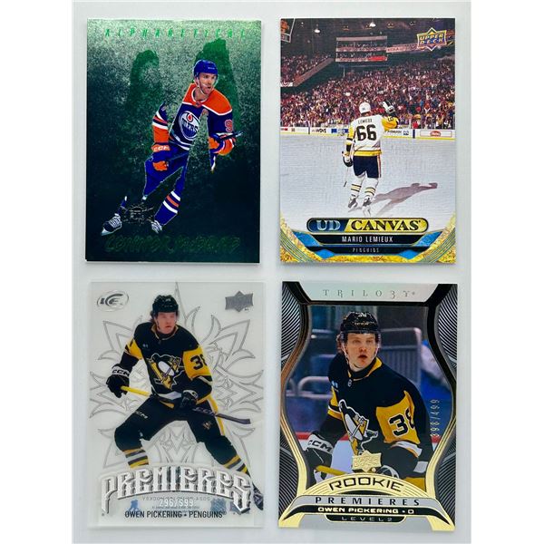 4 Card Hockey Lot - See Description