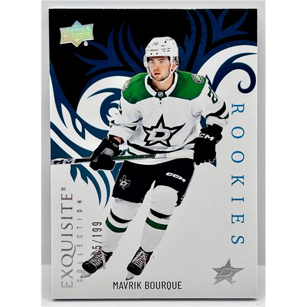2024-25 UD Exquisite Rookies - Mavrik Bourque