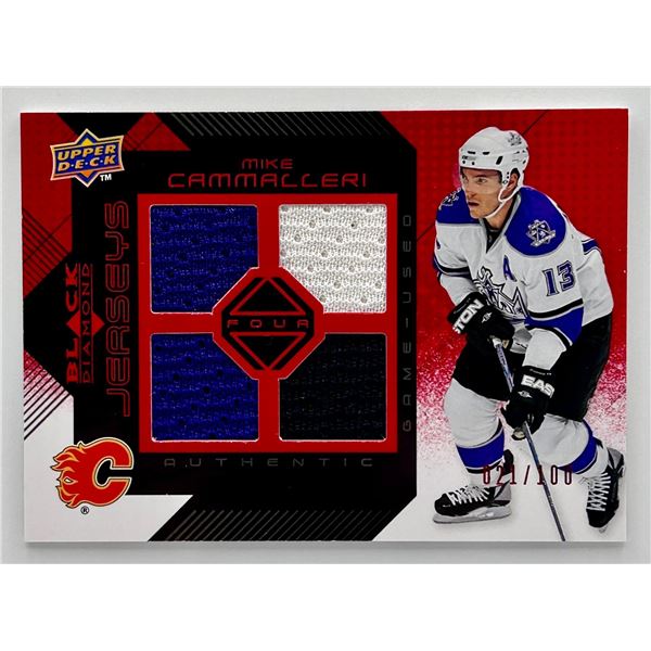 2008 Mike Cammalleri Quad Patch 21/100