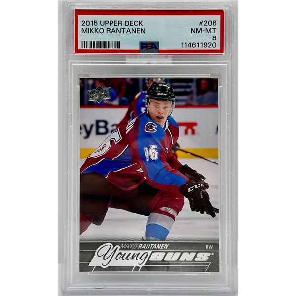 2015 Upper Deck Young Guns  Mikko Rantanen Slab