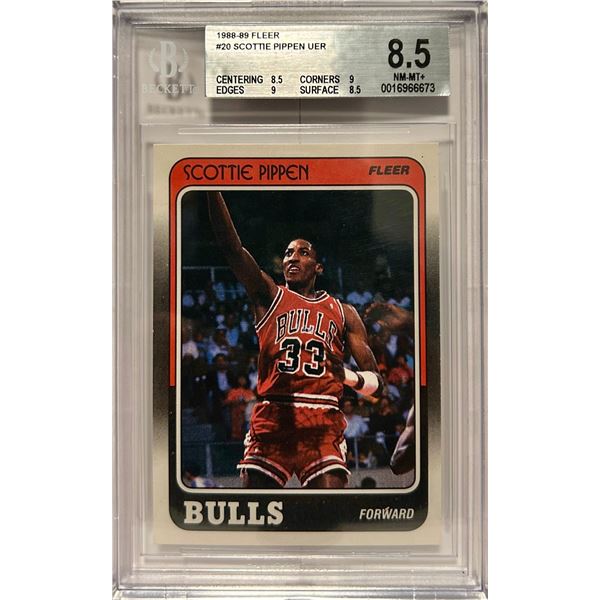 1988 Scottie Pippen Rookie Slab