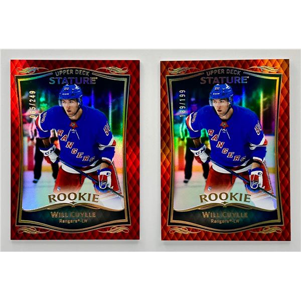 2x UD Stature - Will Cuylle - See Description