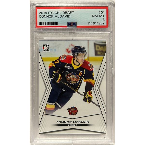 2014 Connor McDavid Pre-Rookie Slab