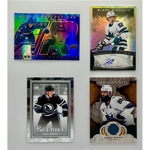 4 Card Sharks Hockey Lot - See Description