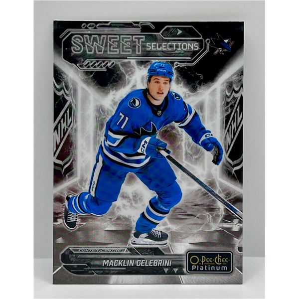 2024-25 OPC Platinum Sweet Selections - Macklin Celebrini RC