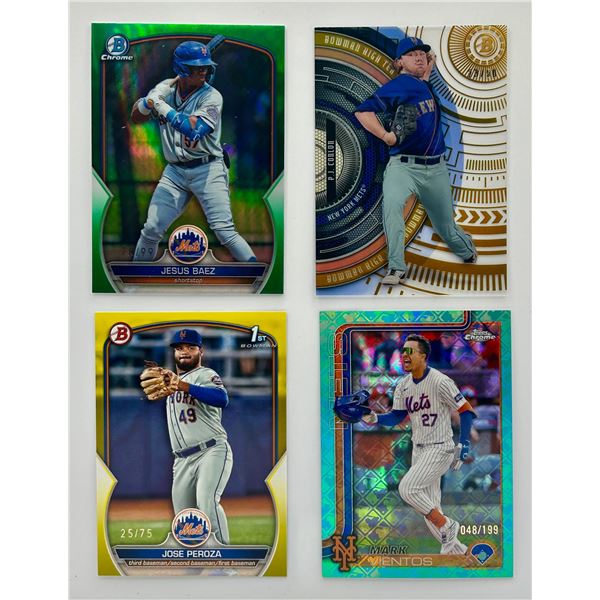 4 Card Baseball Lot - See Description