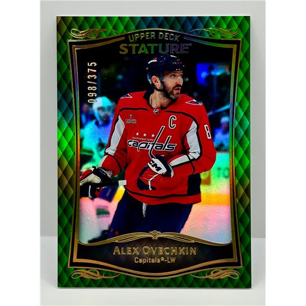 2023-24 UD Stature Green - Alex Ovechkin 098/375