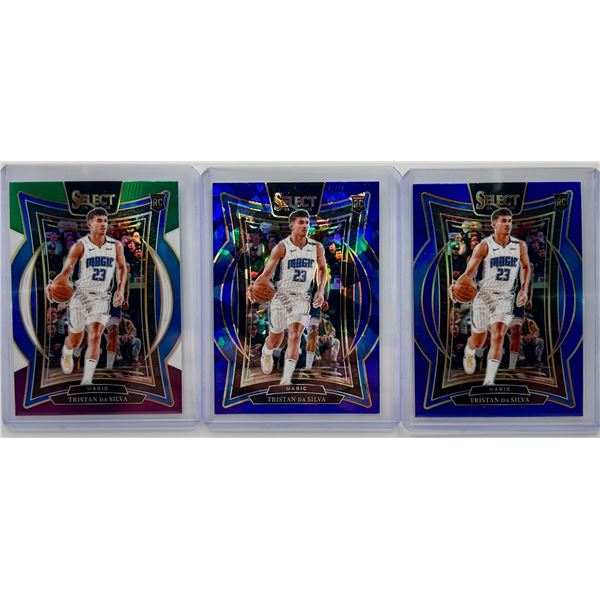 3 Card Tristan Da Silva Rookie Lot - See Description