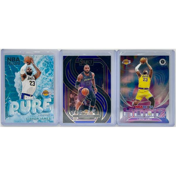 3 Card Lebron Lot - See Description