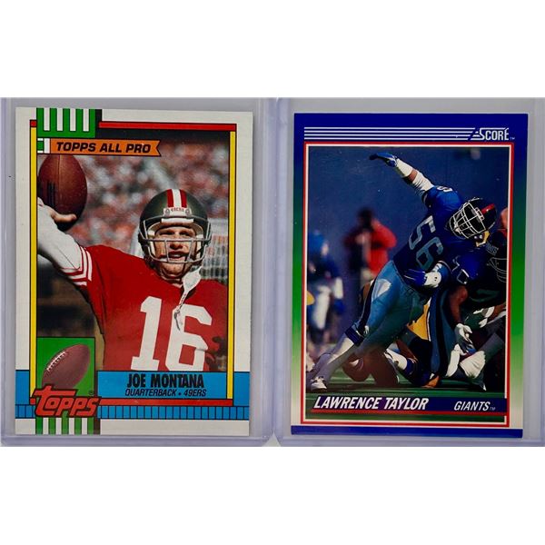 2 Card Football Lot - See Description