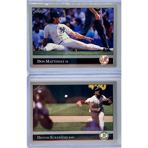 2 Card Baseball Lot - See Description