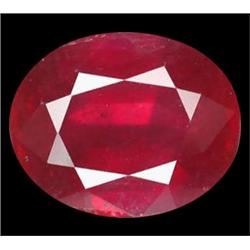 5.72ct  Oval Red Ruby Madagascar VS  (GEM-19262)
