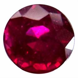 3.06ct Round Red Ruby  (GEM-20075)