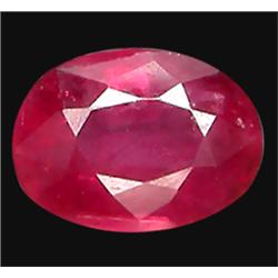 1.60ct Oval Cut Top AAA Mozambique Pink Red Ruby (GEM-14383)