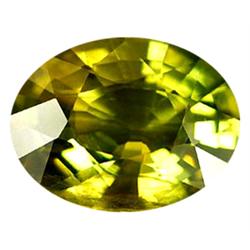 1.05ct Striking Natural Greenish Yellow Sapphire Gem VS HEATED ONLY (GEM-18415)