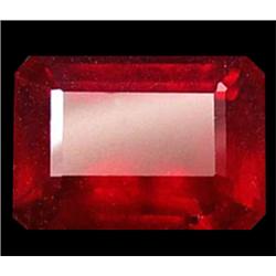 9.0ct.Sparkling Natural Top Blood Red Ruby Scissor Cut (GEM-18692)