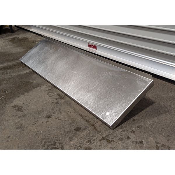 48" x 12" Stainless Steel Wall Shelf | Uni5/CON?