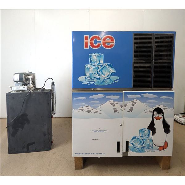 Hoshizaki Ice Maker with Leer Bagging Machine | R3FL