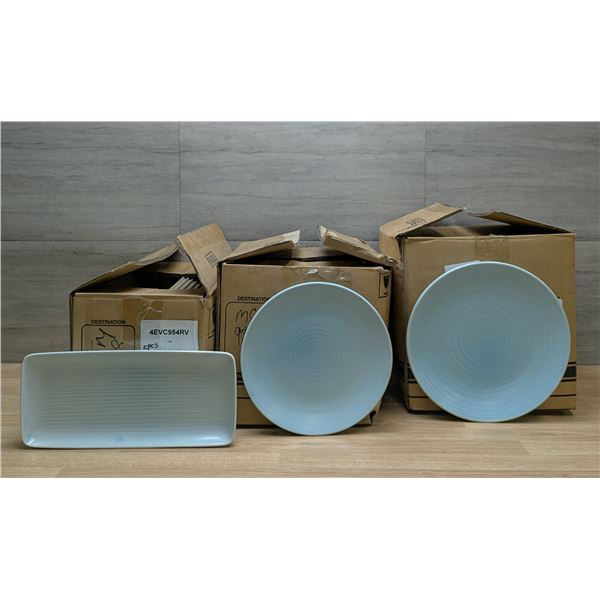 Ice Evolution Coupe Plates & Chef's Trays - Lot of 42pcs | RackH