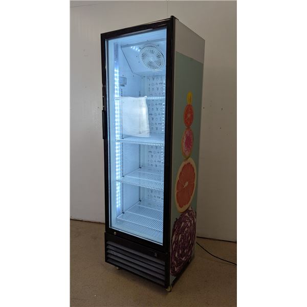 24" Glass Door Upright Cooler | 5004/R1FL
