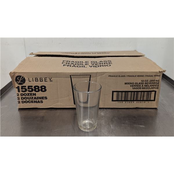 12oz Mixing Glasses - Lot of 24 (1 Case) | FtG