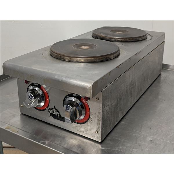 Star 8I-502FF 12" Electric Hotplate W/2 Burner | MR2-2/A0020