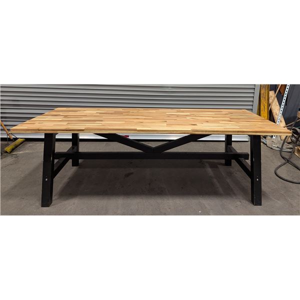 92-1/2" x 40" Wood Dining Table | NPtable1/R9FL