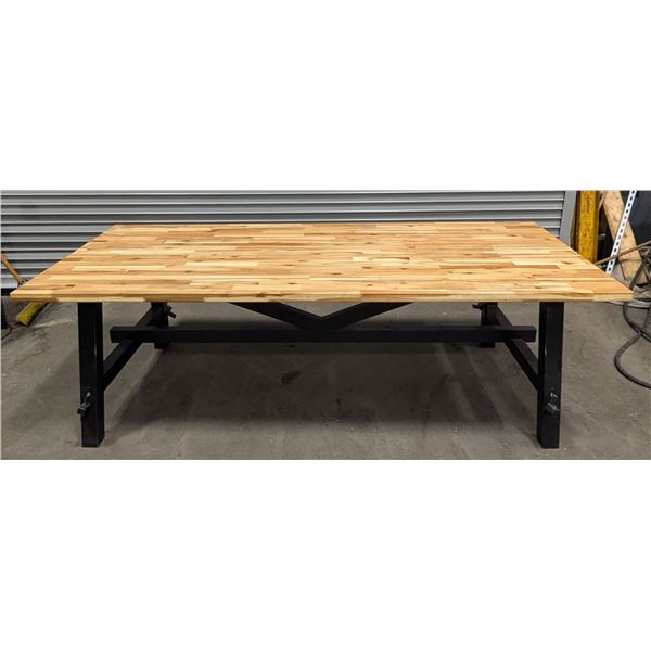 92-1/2" x 39-1/2" Wood Dining Table | NPtable2/R9FL