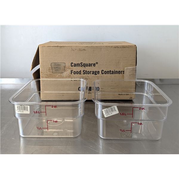 Cambro 2qt Food Storage Containers - Lot of 8 | FtG