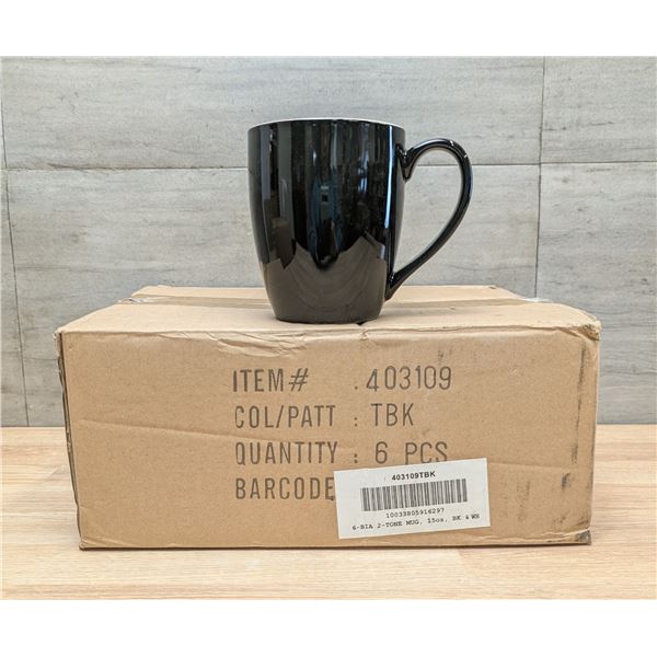 15oz 2-Tone Mugs - Lot of 6 (1 Case) | S1/L6CR2