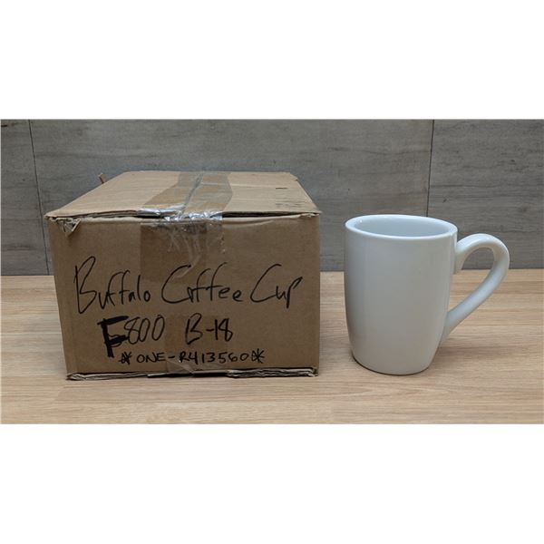 Buffalo White Mugs - Lot of 6 (1 Case) | S2/L6CR2