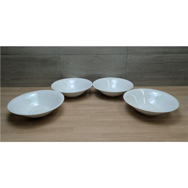 10" Dia White Bowls - Lot of 4 | S5/L6CR2