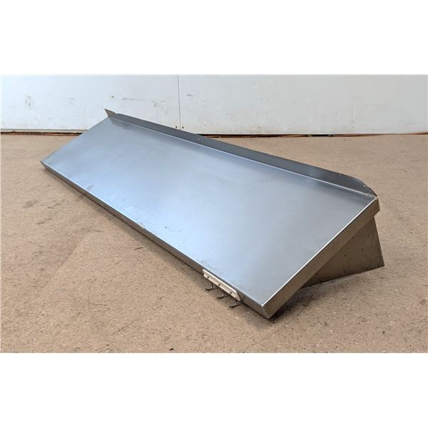 48" x 12" Stainless Steel Wall Shelf | R1FL