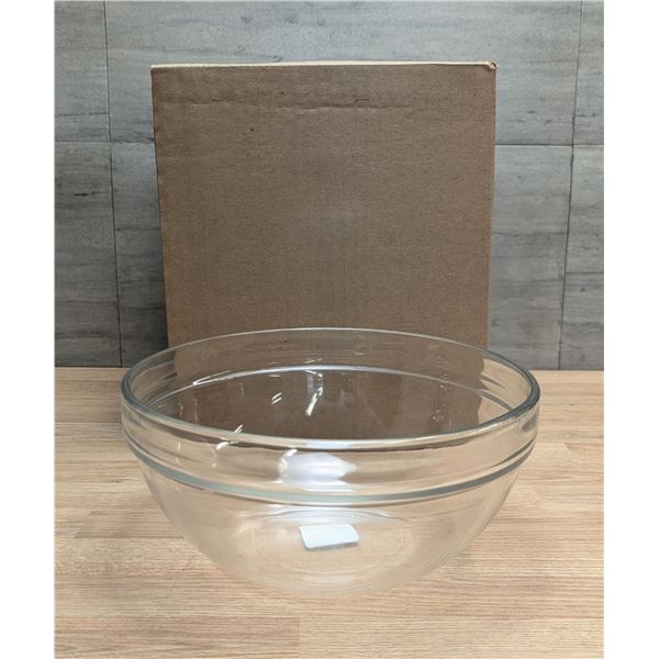 9" Glass 94oz Stacking Bowls, Arcoroc E5618 - Lot of 6 | R4-2