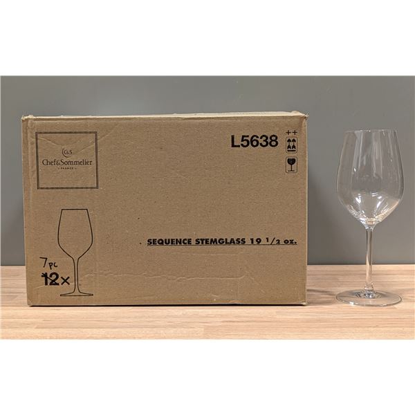 Chef & Sommelier 19-1/2oz Sequence Stemglasses, L5638 - Lot of 7 | EC4