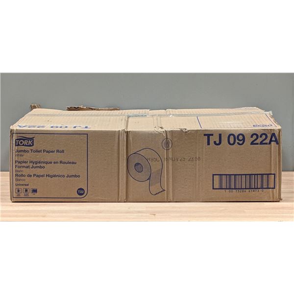 Tork Jumbo Toilet Paper Roll, White - Lot of 12 Rolls ( 1 Case ) | EC4