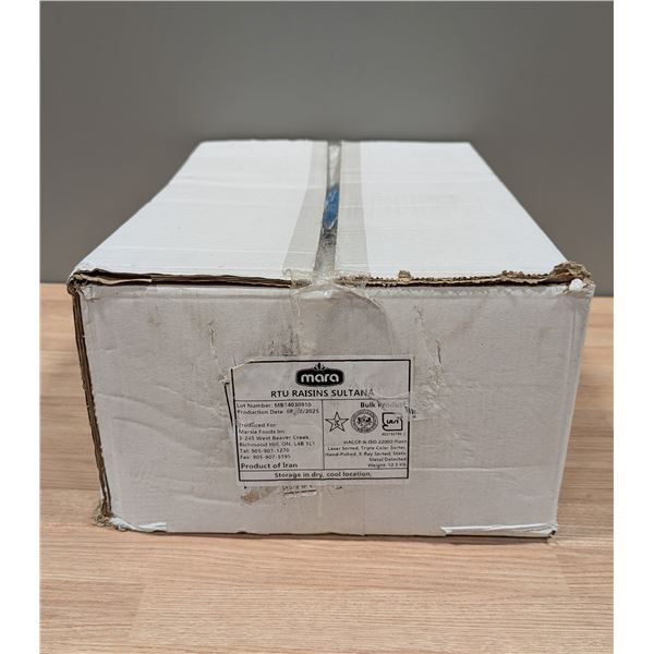 Mara RTU Sultana Raisins, 12.5Kg  | Cooler1
