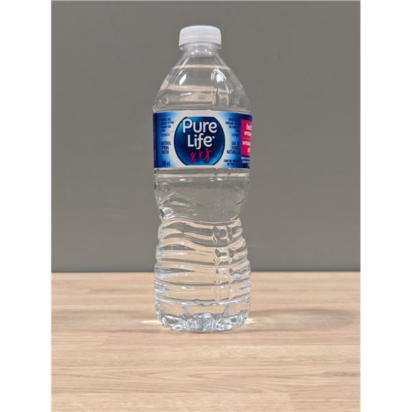 Pure Life Natural Spring Water,500mL - Lot of 19 | L2-2