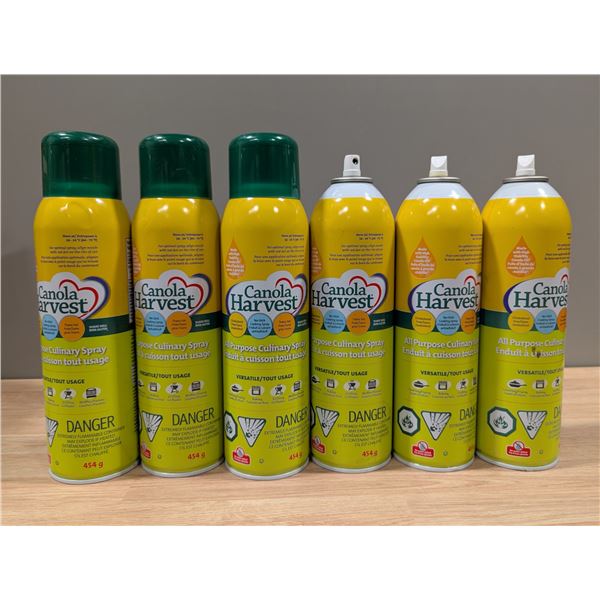 Canola Harvest All Purpose Culinary Spray, 454g - Lot of 6 | L3-2