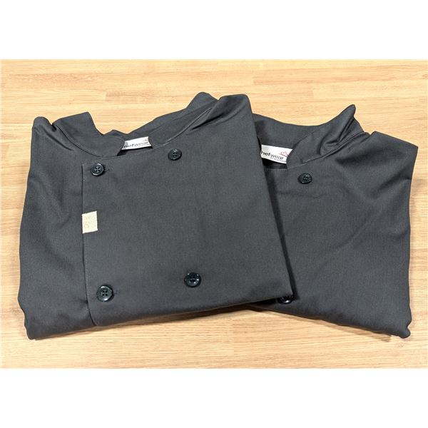 Short Sleeve Chef's Coat, XL - Lot of 2 | PC1