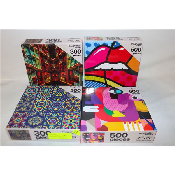 (4) IMAGINATION PUZZLES