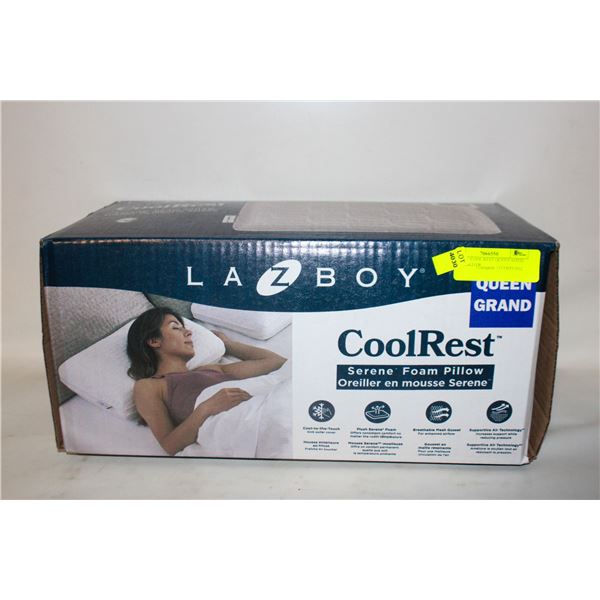 LAZBOY COOL REST QUEEN SIZED FOAM PILLOW